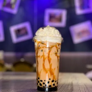Brown sugar milk tea