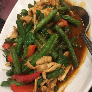 Prig King (Green Bean Stir Fry)