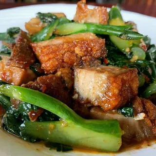 S5. Crispy Pork Belly Salad