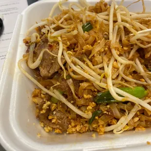 Beef Pad Thai