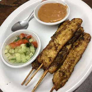 Satay chicken