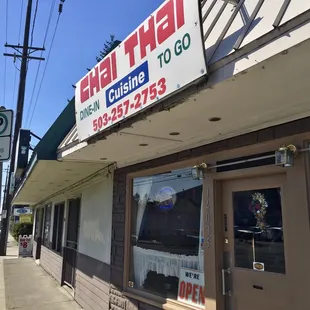 Chai Thai Cuisine Entrance