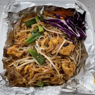 Chicken Pad Thai Noodle Chicken
