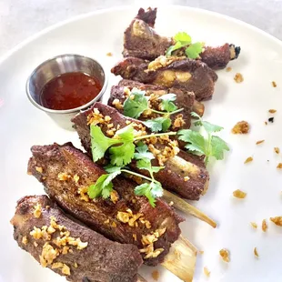 Garlic spare ribs