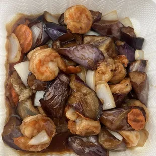 Eggplant Shrimp