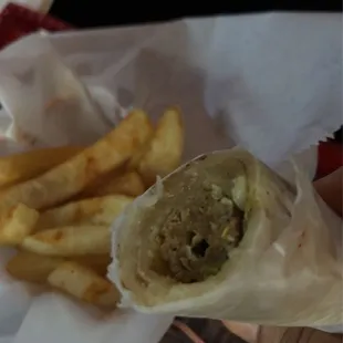 Chicken Seek Kabab Roll