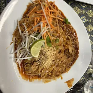 Pad Thai with pork