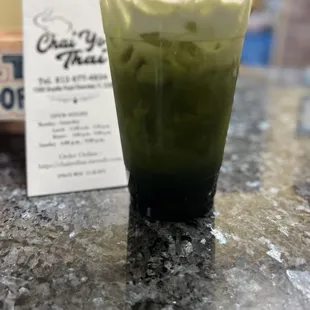 Green tea Boba