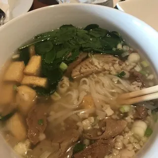 Soy Chicken Noodle Soup