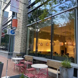 outdoor seating