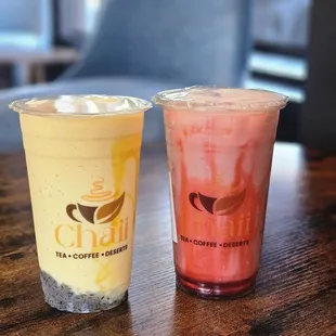 Pearly mango kulfi and The Love Drink