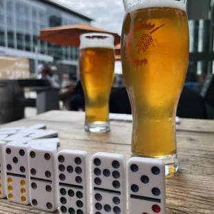 Dominoes and Beer