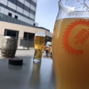 Ask/Receive Hazy IPA Cascade Sunset Hoppy Wheat