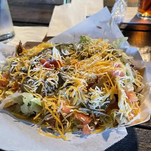 Brisket nachos