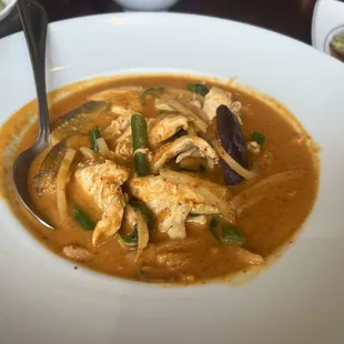 Red Curry with Chicken