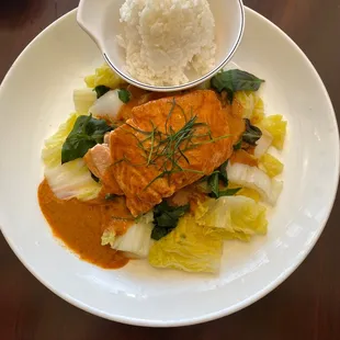 Chu Chee Salmon Curry