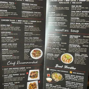 menu, ramen and noodles