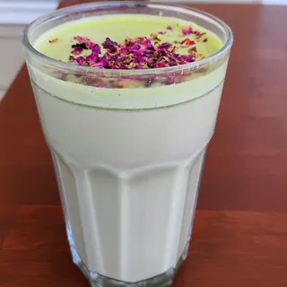 Matcha Rose Latte