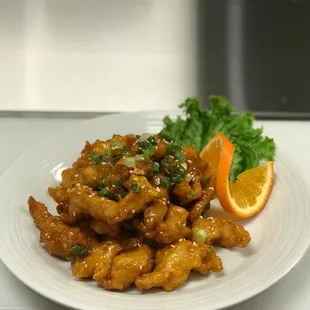 Orange chicken