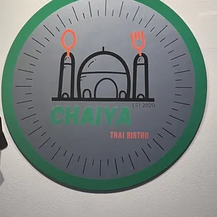 a clock on the wall