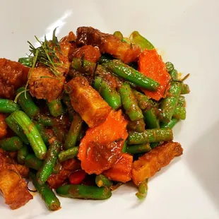 Pad Prik Khing Crispy Pork