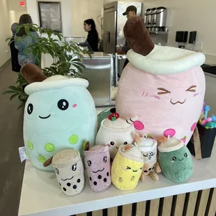 Boba plushies!