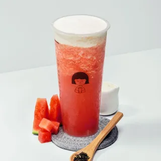 Watermelon Green Tea Slush