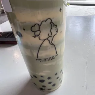 Roasted Brle Boba Matcha