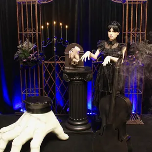 Wednesday Addams prop rentals, Wednesday party rentals