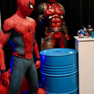 Deadpool statue prop rentals