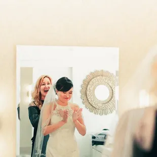 Weddings are full of so much laughter and joy! We adore preparing the perfect look for your big day!