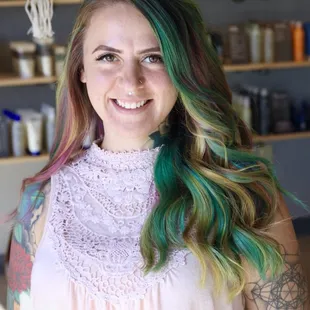 Mermaid hair perfect for fall..
