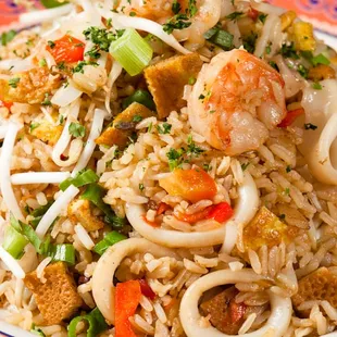 Arroz Chaufa de Mariscos