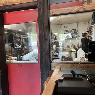 Kitchen from the entrance