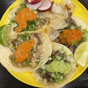 asada and sudero tacos