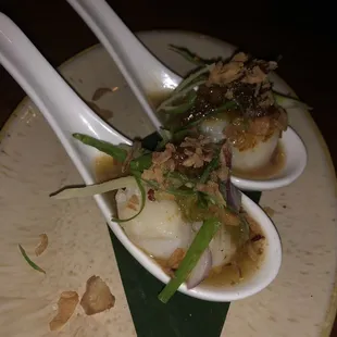 Scallop appetizer