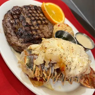Steak and Lobster