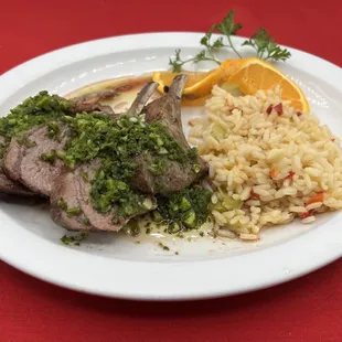 Rack of Lamb w/ Butter Garlic