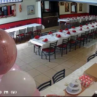 Banquet rooms available