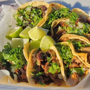Two orders of tacos