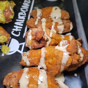 Alabama white sauce over a rub IG @ SpicyAivy