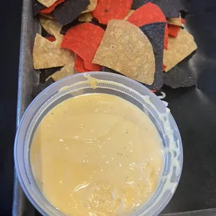 Beer cheese and chips