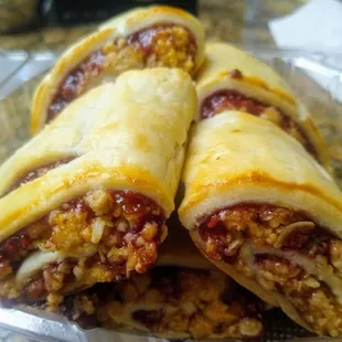 Raspberry rugelach