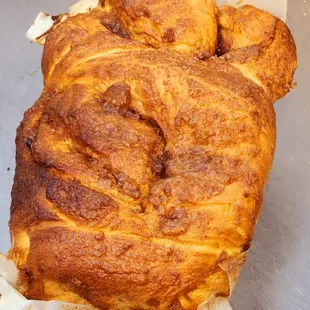 Caramel Apple Cinnamon Challah