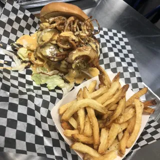 Beer Cheese Burger