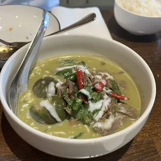 Green Curry Bristket (GF)