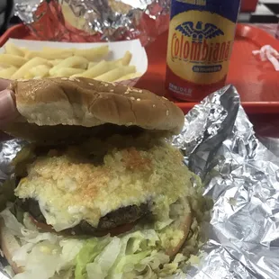 Colombian burger