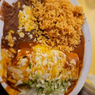 Burro agovado (I think that was thr name - it is the spicy pork one)