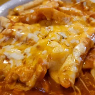 Enchilada style fries