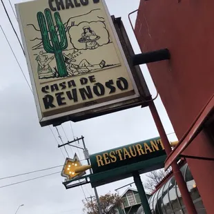 From of the restaurant along the highway.